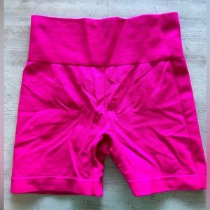 Zyia pink biker shorts